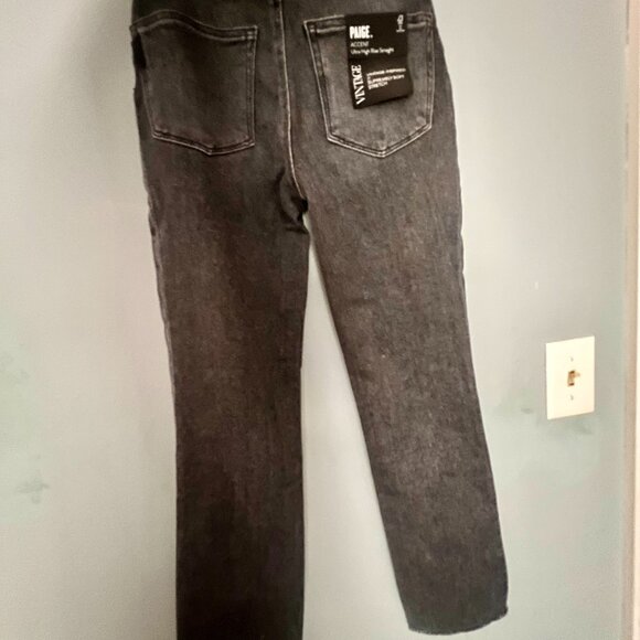 ✨NWT PAIGE Flaunt Straight Jeans in Accent - 86% OFF ✨ - Picture 10 of 13